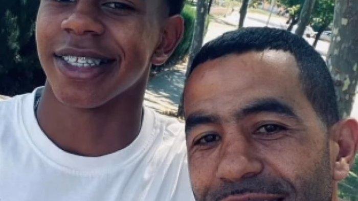 Ayah Lamine Yamal, Mounir Nasraoui (kanan).