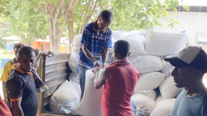 BULOG - Perum Bulog Cabang Atambua terus menunjukkan komitmennya dalam mendukung ketahanan pangan daerah dengan menyerap lebih dari 900 ton beras dari petani lokal di wilayah Belu, Malaka, dan Timor Tengah Utara (TTU). Selasa (15/7/2025). 