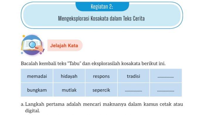 Kunci Jawaban Bahasa Indonesia Kelas 9 Smp Halaman 35 Kurikulum Merdeka