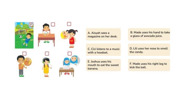 Bahasa Inggris Kelas 6 Halaman 60 a