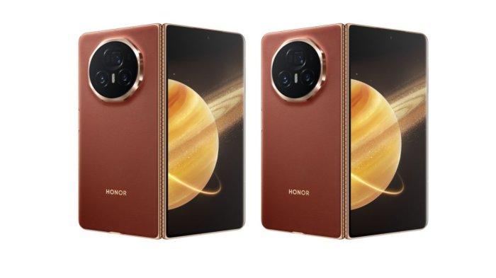 DESAIN HP HONOR - Desain Honor Magic V3 yang diambil dari laman honor.com pada Selasa (11/3/2025)