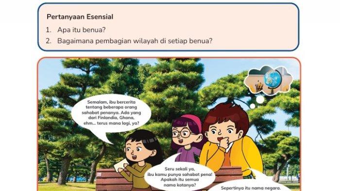 Kunci Jawaban Ipas Kelas 6 Sd Halaman 54 Kurikulum Merdeka Enam Benua