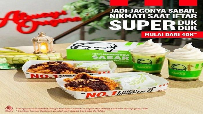 Promo KFC Hari Ini Senin, Nikmati Paket Super Duk Duk yang Bikin Kamu
