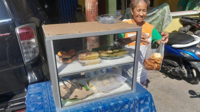 KUE PERUT AYAM - Kuliner NTT Kue Perut Ayam Umi Erni Dahlan di Perumnas Kelurahan Nefonaek Rasa Adas Sangat Lecker, selamat menikmati kue perut ayam deng kopi pahit ala Ferry Ndoen, Kamis 2 November 2023
