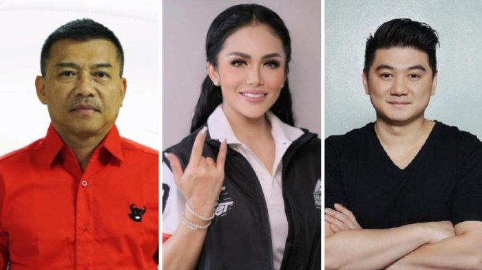 Krisdayanti Chef Arniold dan Anang Hemansyah terancam tak lolos ke senayan, Ini daftar 42 artis yang terancam gagal lolos ke Senayan