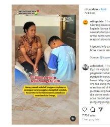 MINTA MAAF - Berita Viral Satu Bulan Bolos Sekolah Seorang Siswa Meminta Maaf Kepada Ibunya Kejadian di NTT