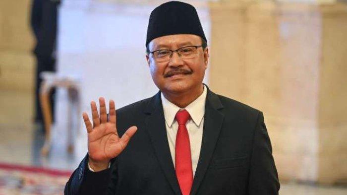 Mensos Saifulah Yusuf alias Gus Ipul di Istana Negara