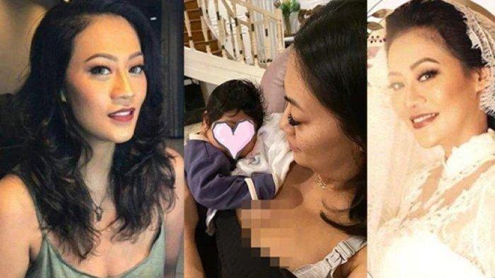 SEDOT LEMAK -- Nanie Darham meninggal dunia setelah dua bulan melahirkan anak bungusu diduga karena sedot lemak