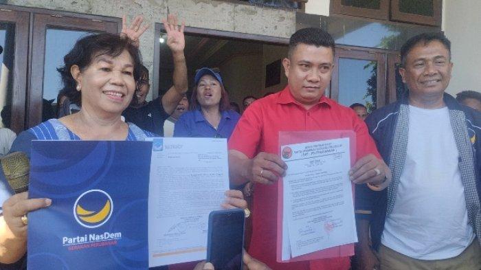 Paulina Haning Bullu dan Sandro Fanggidae.