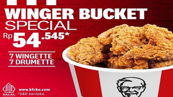 PROMO KFC - Winger Bucket Special.