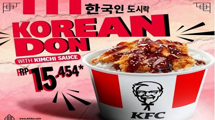 PROMO KFC - Korean DON. 