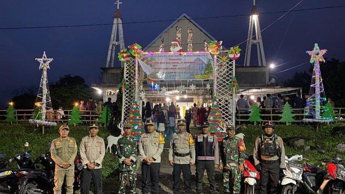 Pastikan Ibadah Natal Khidmat, Kapolres Tasikmalaya Pimpin Pengamanan di Gereja Pasundan Cipatujah