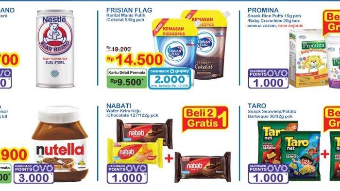 Promo Indomaret: Cash Back 5.000, Promina 9.500, Minyak Telon 18.500