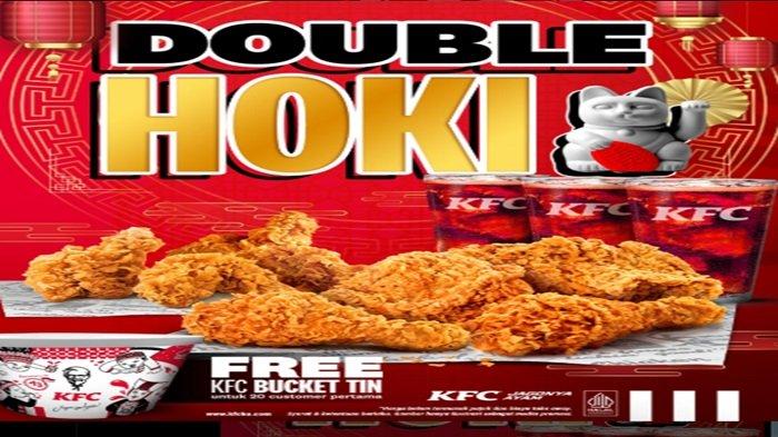 Promo KFC - spesial Hari Raya Imlek yuk nikmati Promo KFC terbaru, ada Combo Double Hoki cuma Rp 80 ribuan.