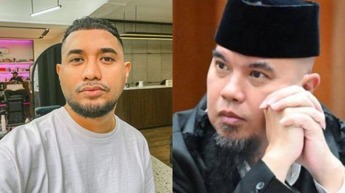 Kolase foto Rayen Pono dan Ahmad Dhani yang kena amuk keluarga sang musisi gegara plesetkan nama marga mantan personel grup Pasto