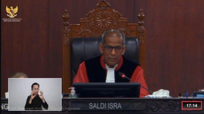 SENGKETA PILKADA - Mahkamah Konstitusi (MK) menggelar sidang sengketa hasil Pilkada Serentak 2024 di Gedung MK, Jakarta, Rabu (5/2/2025).