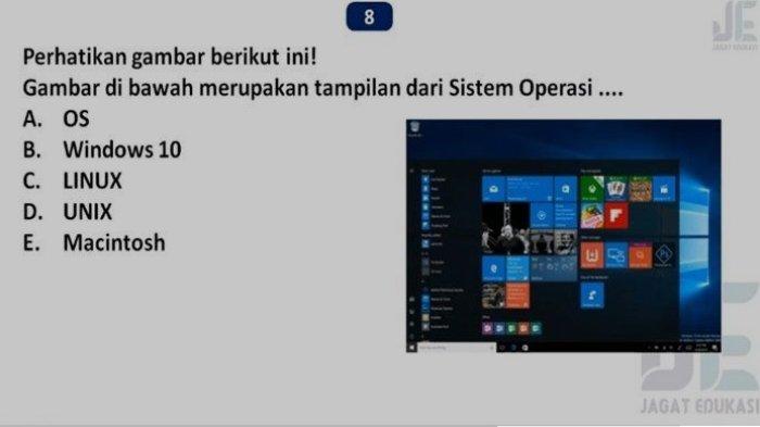 Soal TIK SMA Kelas 12