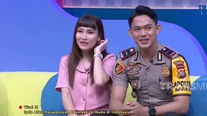 JADI SUAMI -- Sosok Afan Harapansyah Pak Polisi yang Siap Jadi Suami Ayu Ting Ting
