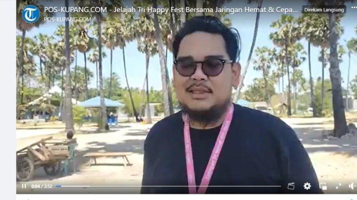TRI INDONESIA - Viral Tri Indonesia Jelajah Tri Happy Fest Bersama 150 Pemotor di Kota Kupang Tri Jaringan Oke