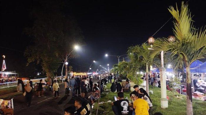 Perayaan Tahun Baru 2026 Menggema di Jalan El Tari Kupang