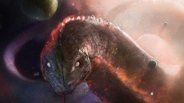 Mitologi Ular Falak, Ular Ganas yang Konon Bisa Menelan Seluruh Alam ...