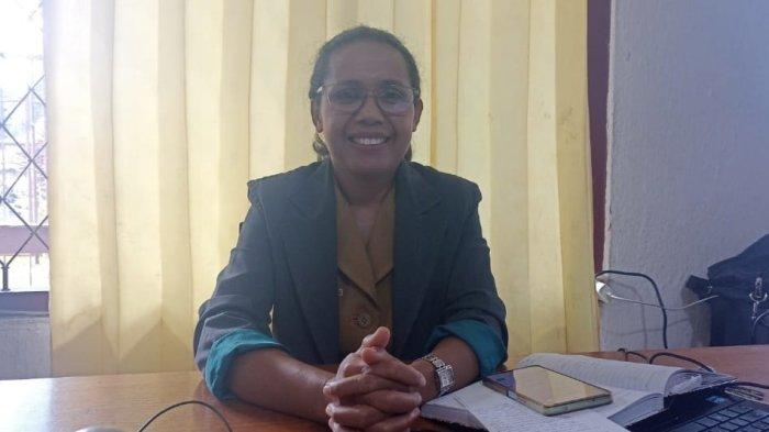 Kepala UPTD Perlindungan Perempuan dan Anak, Dinas PMD Kabupaten Ngada, Veronika Milo.