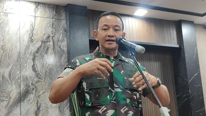 WAHYU - Kepala Dinas Penerangan Angkatan Darat (Kadispenad) Brigjen TNI Wahyu Yudhayana ditemui di Mabes Angkatan Darat, Jakarta Pusat, Rabu (5/2/2025).