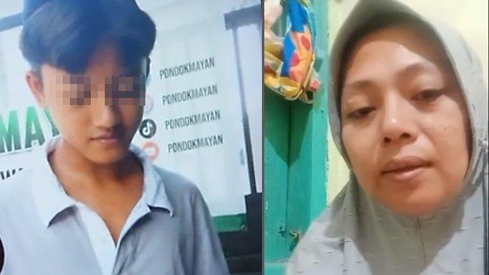 Viral kasus santri asal Banyuwangi berinisial BBM (kiri) tewas diduga dianiaya. Kondisi jasad korban membuat sang ibu (kanan) curiga dan minta bantuan Hotman Paris