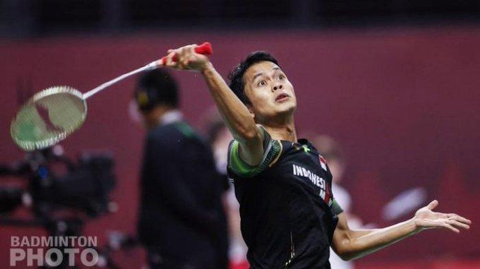 Anthony Ginting Berhasil mengalahkan Lee Zii Jia (Malaysia) tapi gagal ke semifinal BWF Final