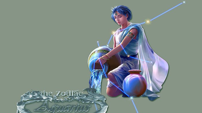 Lambang Zodiak Aquarius