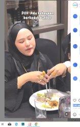berkedok bukber atau bukan bersama Ramadan 1445 Hijriah emak emak pamer perhiasan, namun intinya harus dinikmati