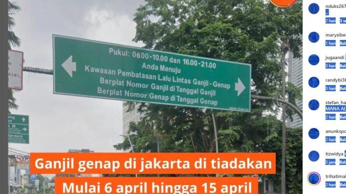 Informasi Berita Viral berpesan singkat ditayang tentang info menjelang Lebaran.Dalam tayangan info berpesan pendek ini menyebutkan bahwa Berita Viral Ganjil Genap Tidak Akan Diterapkan Mulai 4 April Hingga 20 April di Jakarta,Ini Pergub yang digunakan