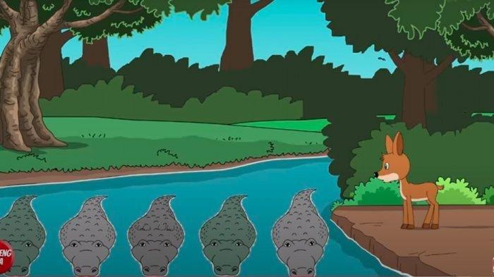 Bagaimana Cara Kancil Menyeberangi Sungai Ketika Banyak Buaya yang