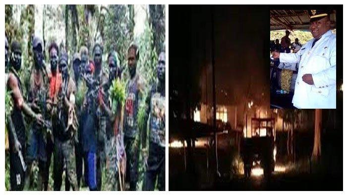 BAKAR SEKOLAH - KKB Papua melancarkan aksi mengerikan menjelang HUT ke-78 Kemerdekaan RI. Dalam penyerangan di Kabupaten Fak-Fak, KKB Papua menganiaya Camat Kramamongga, Darson Hegemur hingga tewas. Peristiwa itu terjadi Selasa 15 Agustus 2023.