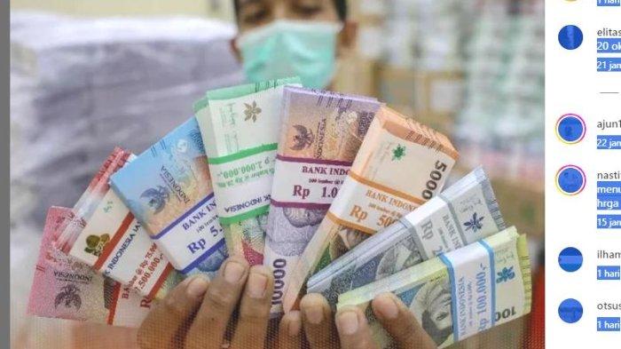Nilai rupiah terhadap dolar amerika Serikat nyaris tembus Rp 16 ribu