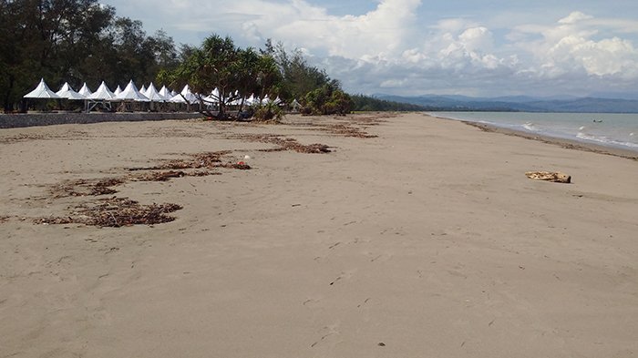 Pantai Motadikin yang akan menjadi obyek wisata yang akan dikunjungi para peserta event Tour di Timor.