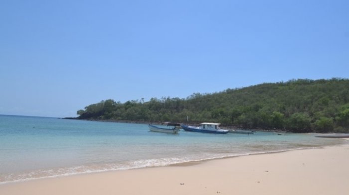 Inilah panorama Pantai Oa di Selatan Flotim tepatnya di wilayah Kecamatan Wulanggitang.
