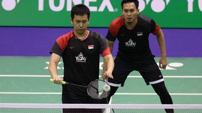 Pasangan ganda putra Indonesia, Mohammad Ahsan/Hendra Setiawan