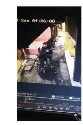 Pencuri sepeda motor di Cikarang Barat terpantai CCTV