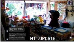 BENG BENG - Aksi pencurian biskuit beng beng terekam CCT di wilayah Kabupaten TTU - NTT