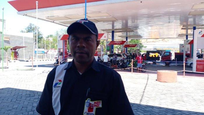 Timor Raya Pengisian Pertalite di SPBU Kilometer 8 Timor Raya Masih Normal - Pos ...