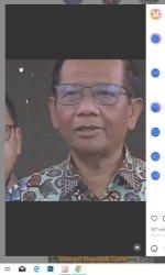 Prof Mahfud MD Cawapres Pemilu 2024