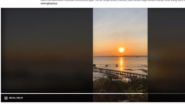 SUNSET KOTA KUPANG - Berita Viral Sunset Indah Dari Cafe Tebing di Kecamatan Alak Kota Kupang