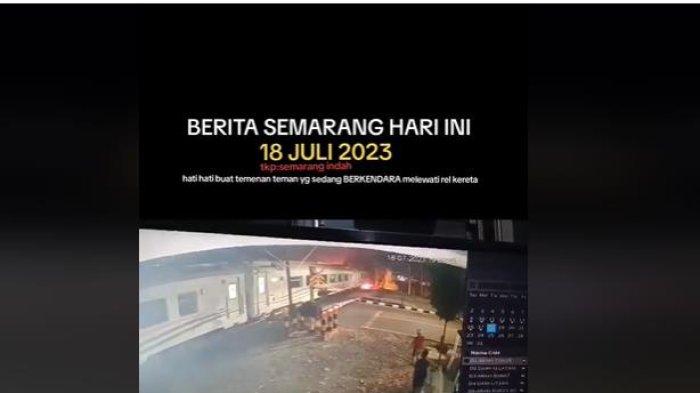 TABRAKAN KERETA API VS TRUK -