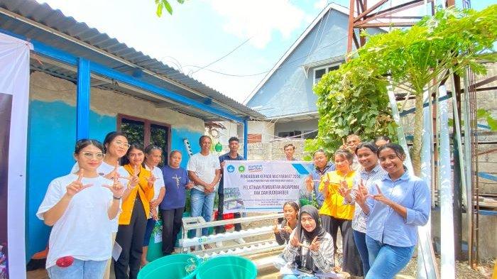 Tim Pengabdian kepada Masyarakat (PkM) Universitas Nusa Cendana (Undana) memperkenalkan sistem akuaponik sebagai solusi inovatif dalam menjaga ketahanan pangan rumah tangga