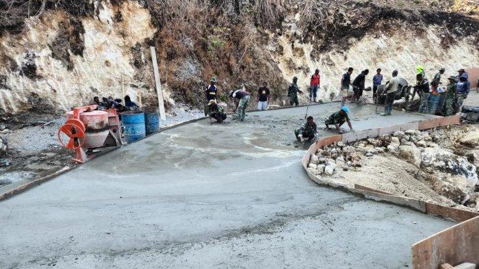 Kegiatan TMMD di wilayah Kabupaten Belu, Provinsi NTT