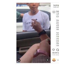 UGAL UGALAN - Berita Viral Pengendara Mobil Plat D Berkelahi Akibat Tak Mampu Menyalip Di Bandung Dari Pangadaran