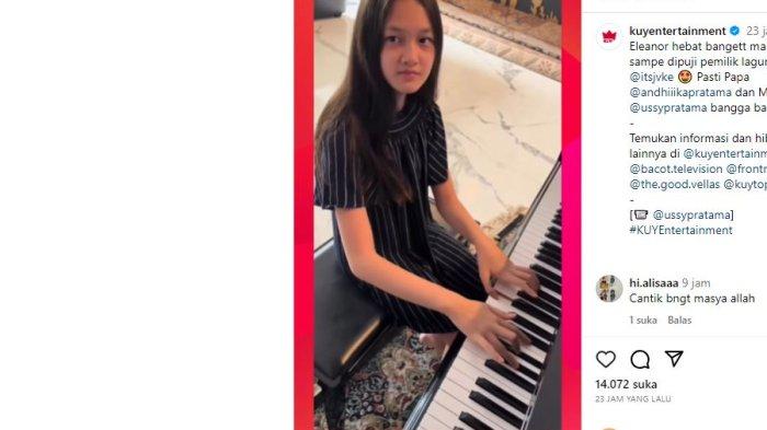 PUJIAN - Berita Viral Mainkan Golden Hour Pakai Piano Anak Ussy Sulistiawaty -  Andhika Pratama Dapat Pujian