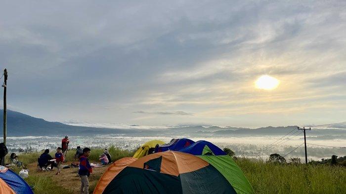 Wisata alam Bukit Bawang Bakung bagai tempat wisata mati gegara isu harumau di Lampung Barat.