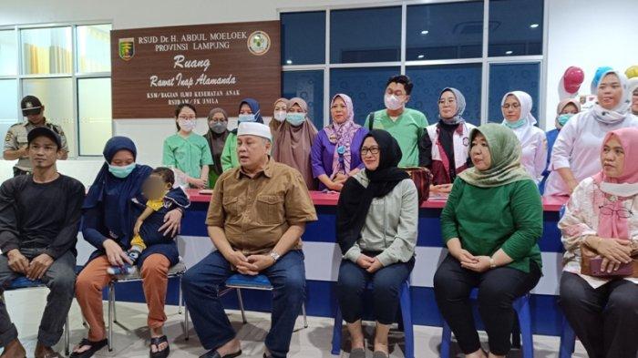 Dirut RSUD Abdul Moeloek Lukman Pura Lepas Rujukan Balita Idap Sakit ...